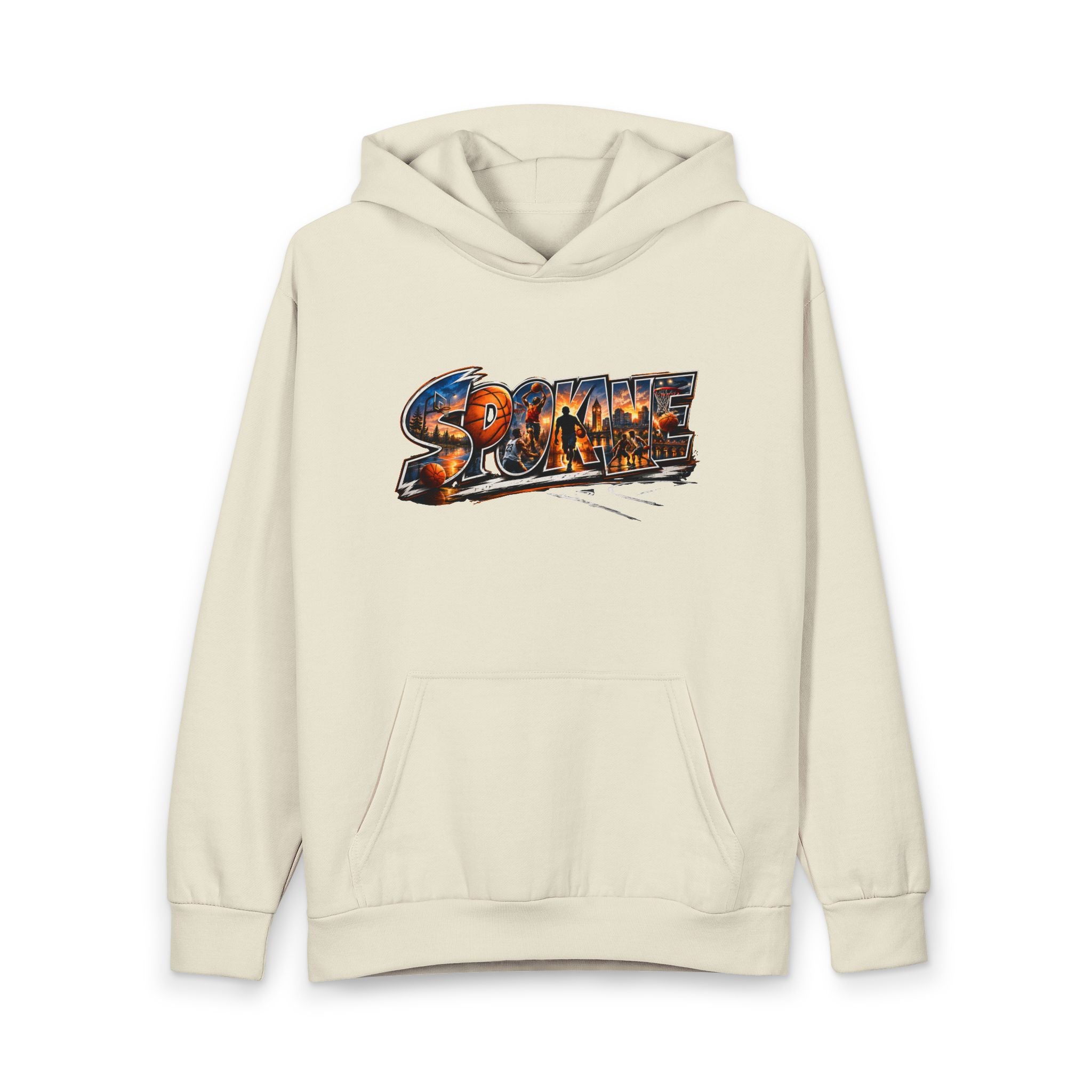 Spokane Basketball Hoodie — City Court Crew Pullover