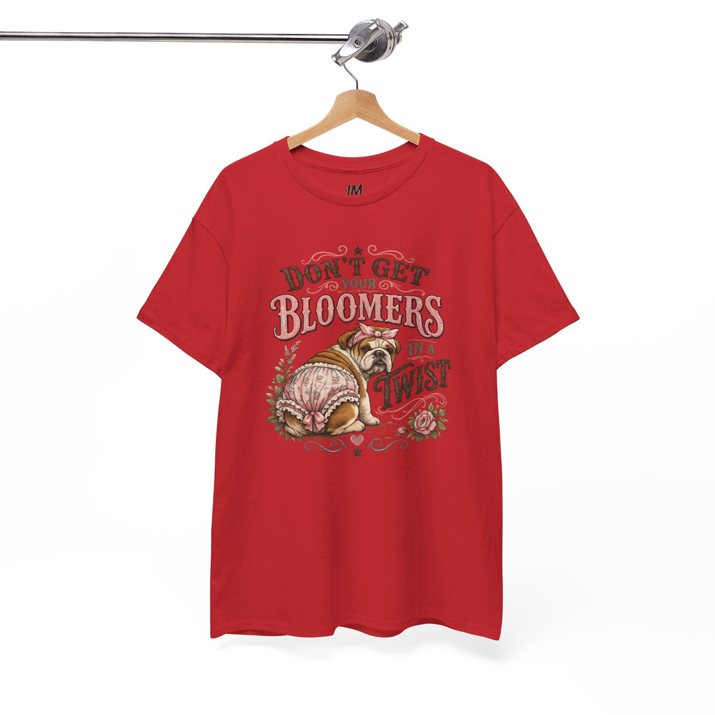 Don't Get Your Bloomers in a Twist T-Shirt - Cute Vintage Sloth Gardening Tee