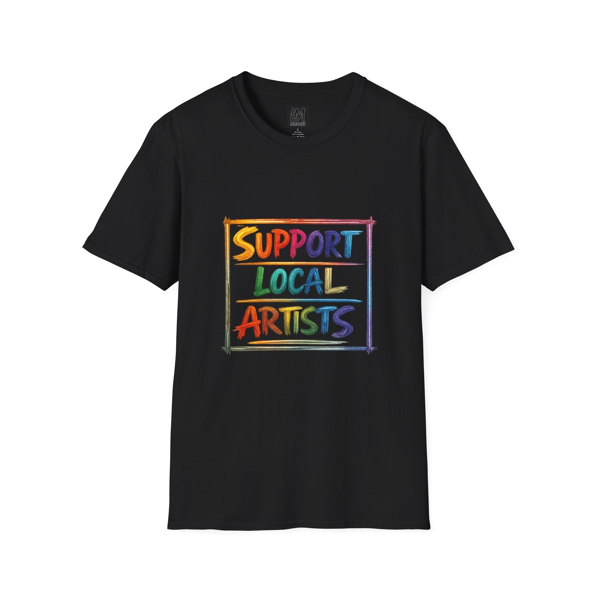 Support Local Artists T-Shirt | Artist Support Tee, Local Art Advocate