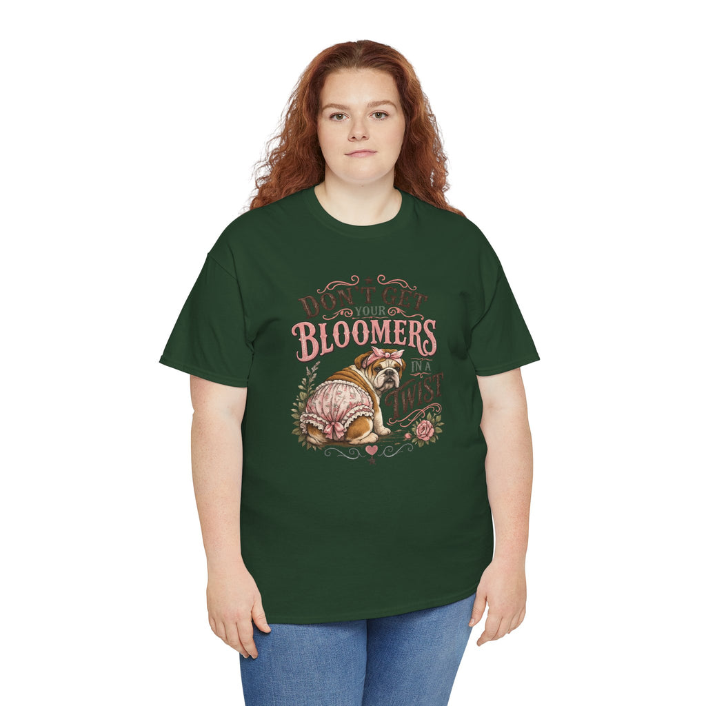 Don't Get Your Bloomers in a Twist T-Shirt - Cute Vintage Sloth Gardening Tee
