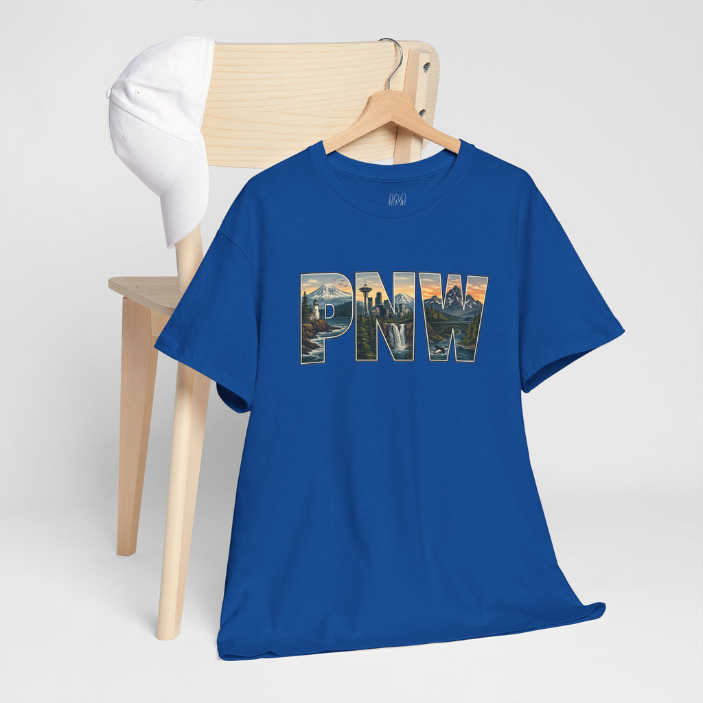 PNW Scenic Tee — Pacific Northwest Landscape Graphic T-Shirt