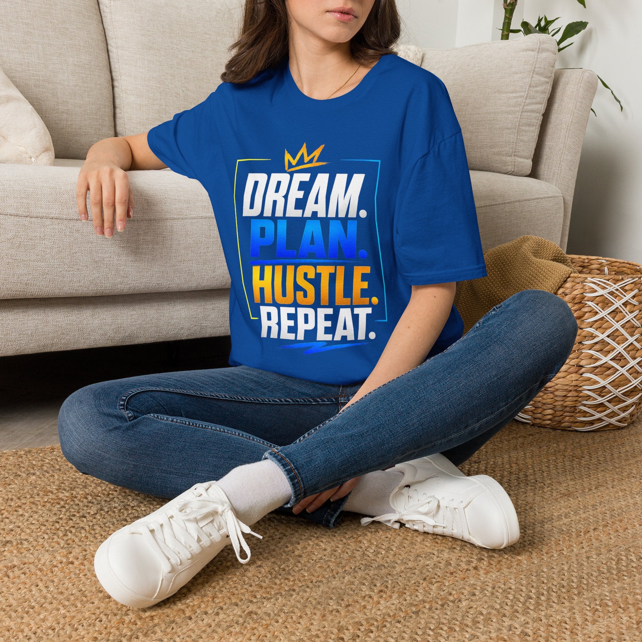 Hustle Habits T-Shirt | Motivational Typography, Productivity Tee