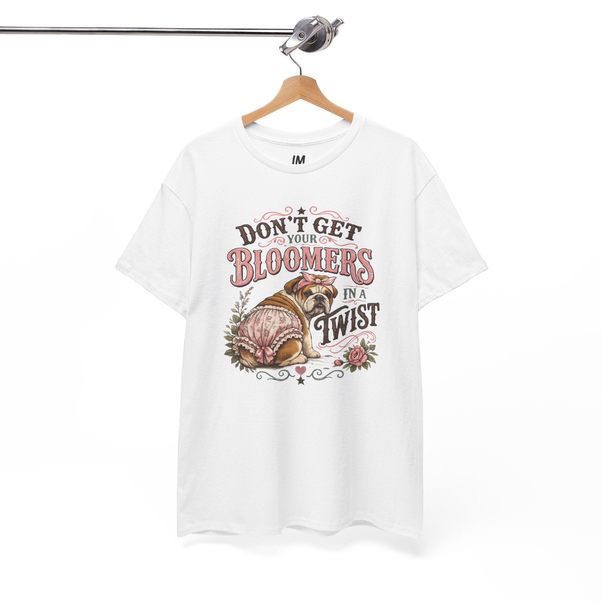 Don't Get Your Bloomers in a Twist T-Shirt - Cute Vintage Sloth Gardening Tee