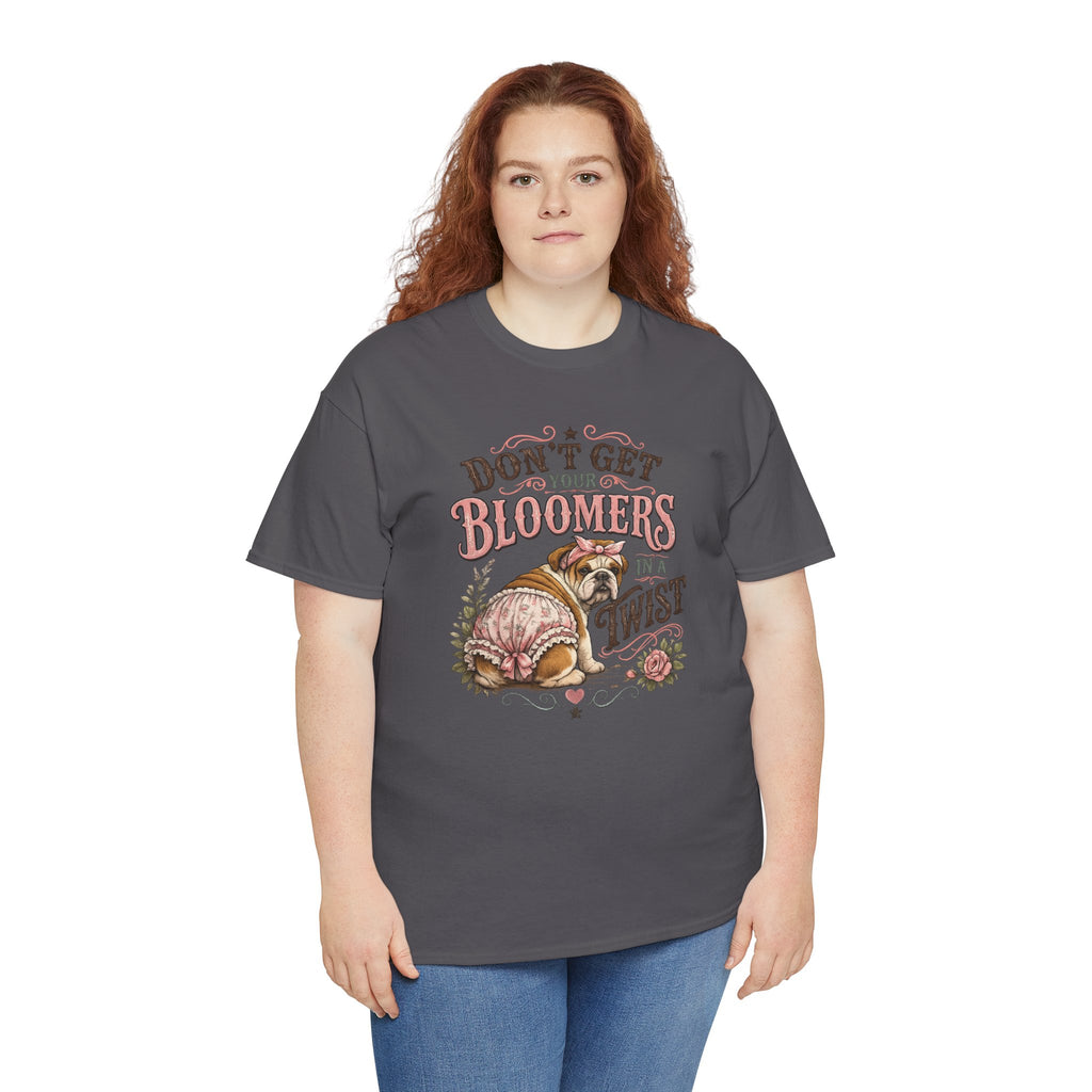 Don't Get Your Bloomers in a Twist T-Shirt - Cute Vintage Sloth Gardening Tee