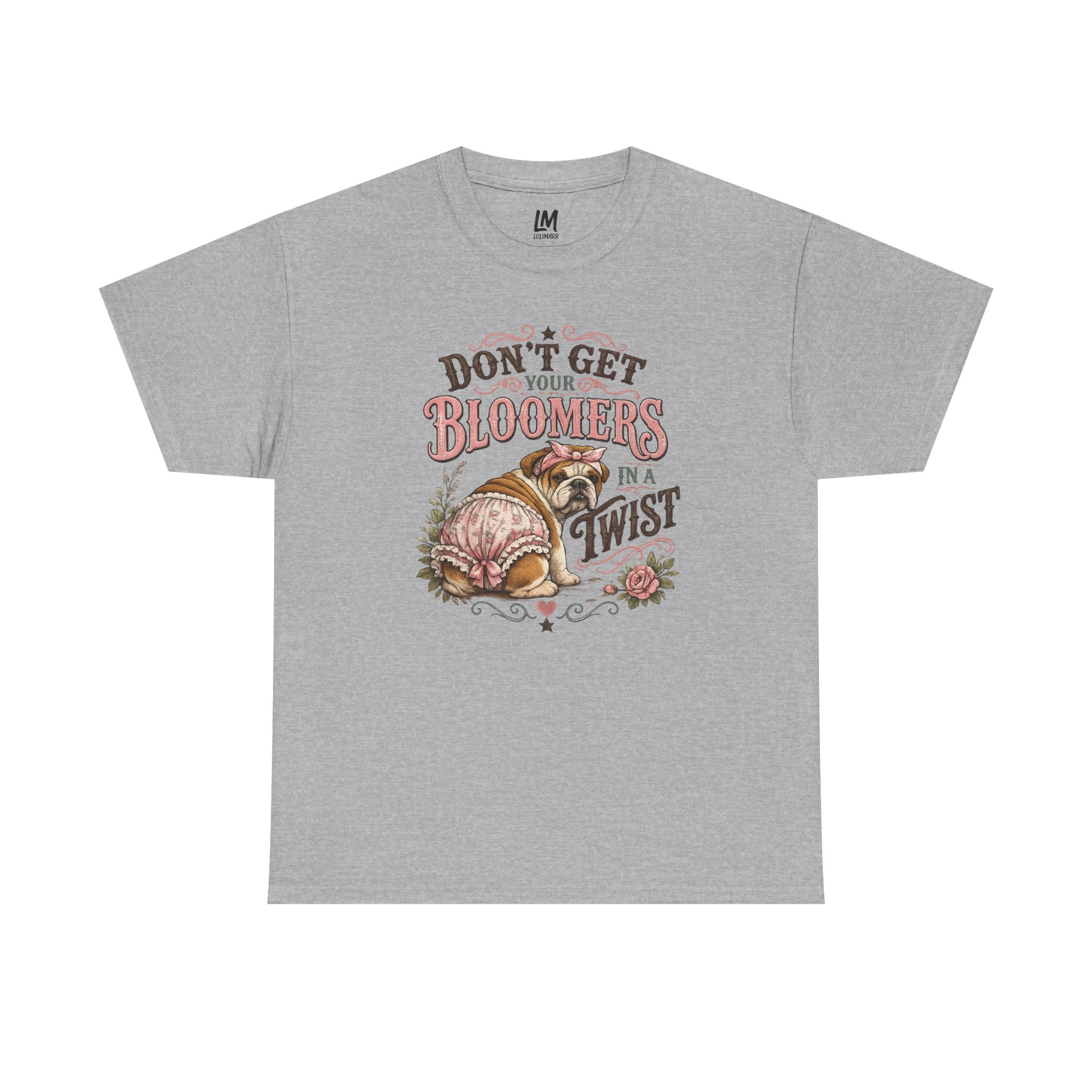 Don't Get Your Bloomers in a Twist T-Shirt - Cute Vintage Sloth Gardening Tee
