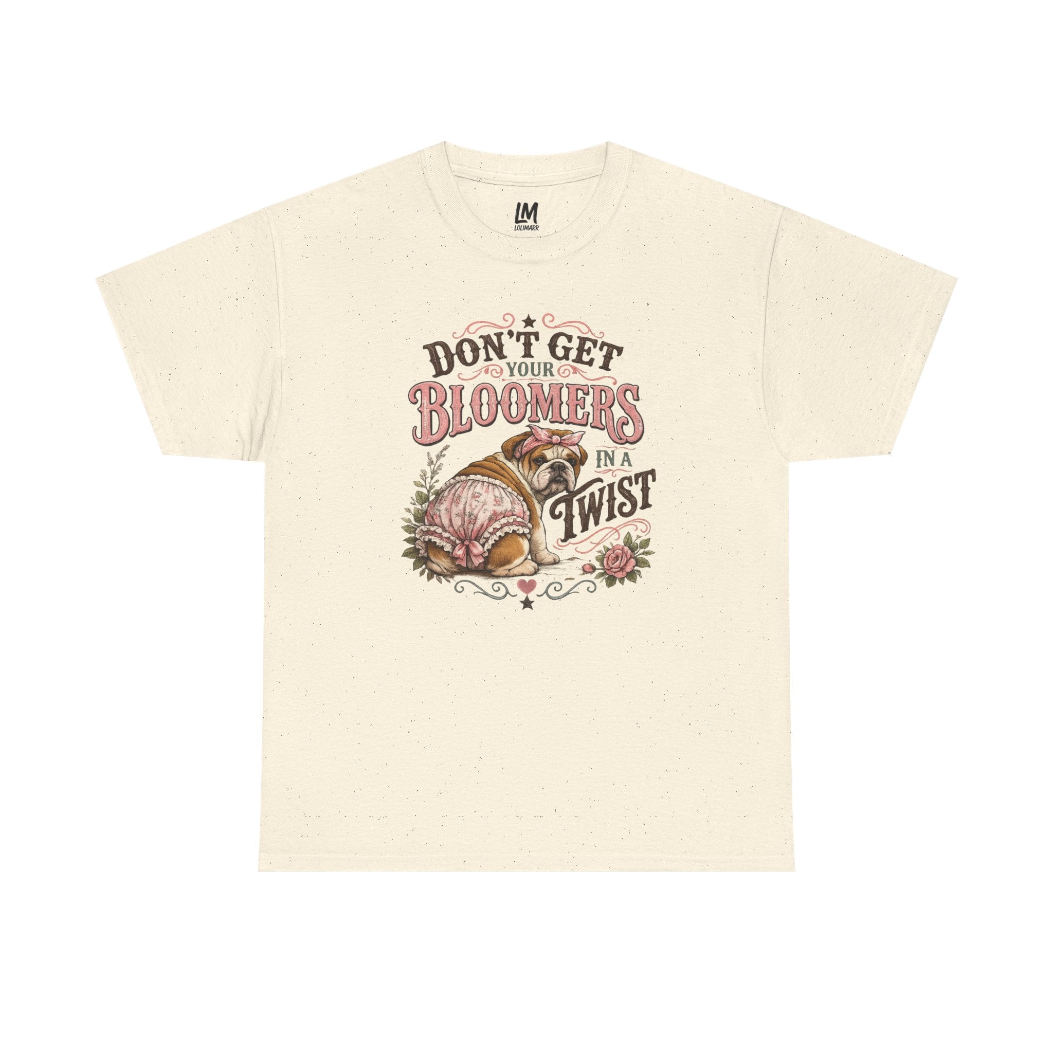 Don't Get Your Bloomers in a Twist T-Shirt - Cute Vintage Sloth Gardening Tee