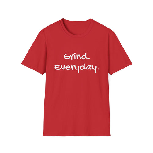 Copy of Motivational Unisex Softstyle T-Shirt - Grind Everyday Graphic Tee, Workout Gear, Casual Fashion, Gift for Fitness Lovers