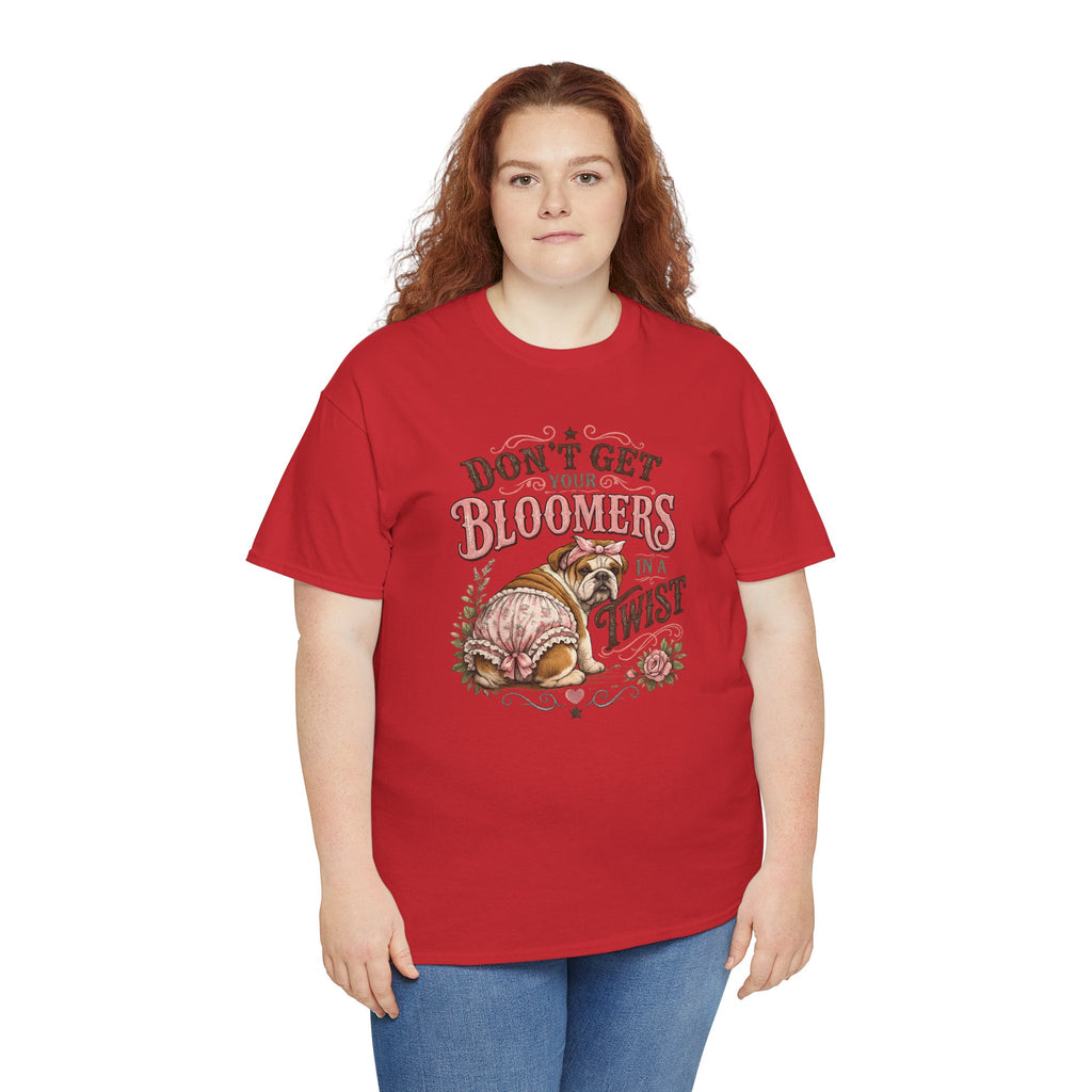 Don't Get Your Bloomers in a Twist T-Shirt - Cute Vintage Sloth Gardening Tee