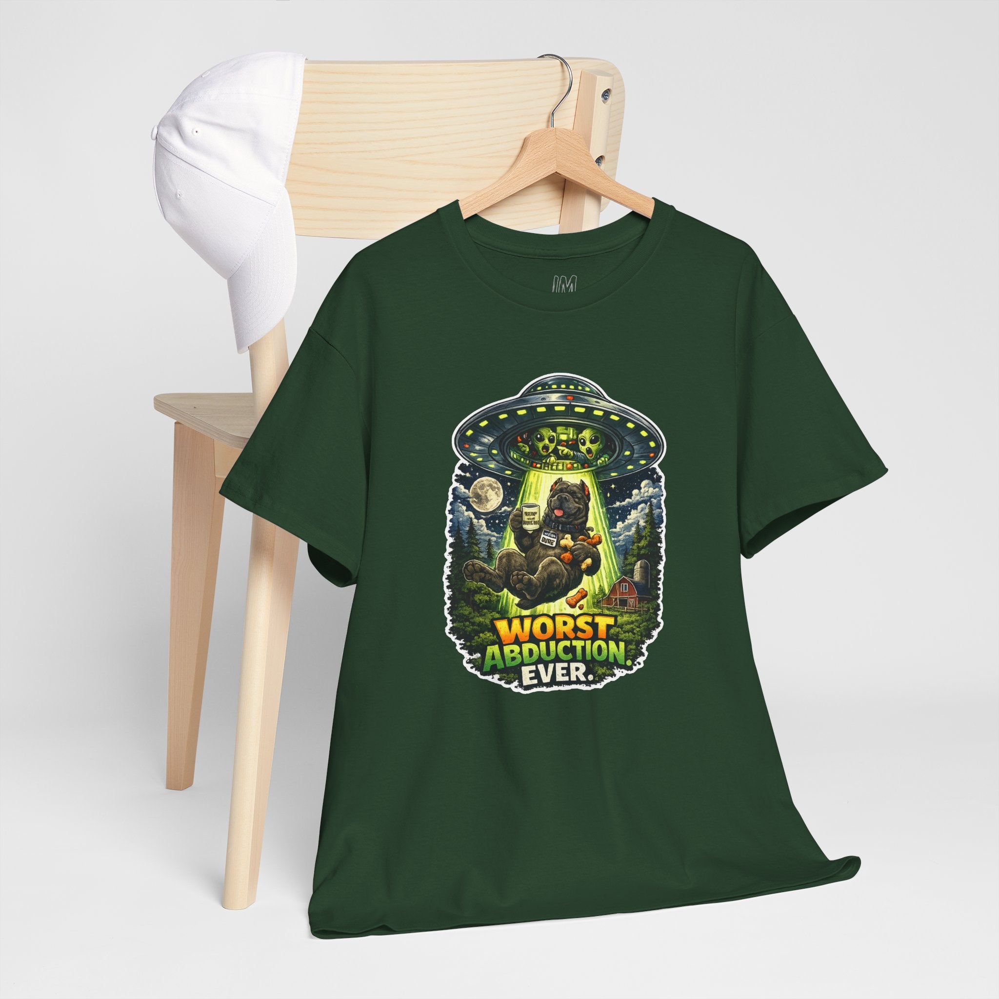 Worst Abduction Ever UFO Tee — Retro Alien Abduction Graphic T-Shirt
