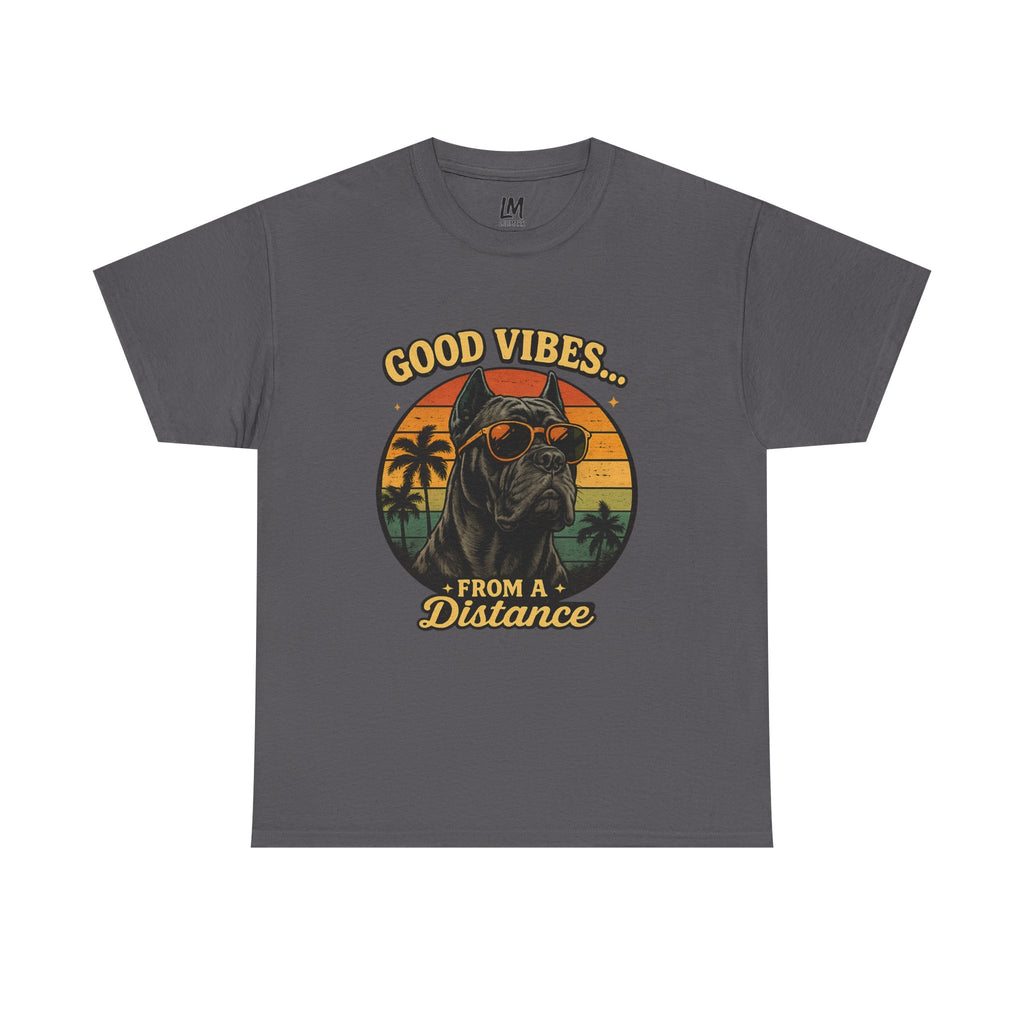 Good Vibes From a Distance Dog T-Shirt