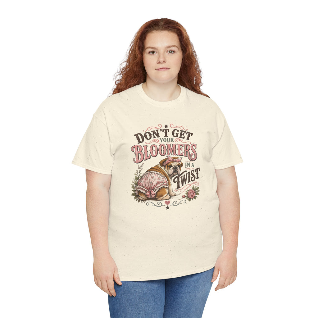 Don't Get Your Bloomers in a Twist T-Shirt - Cute Vintage Sloth Gardening Tee