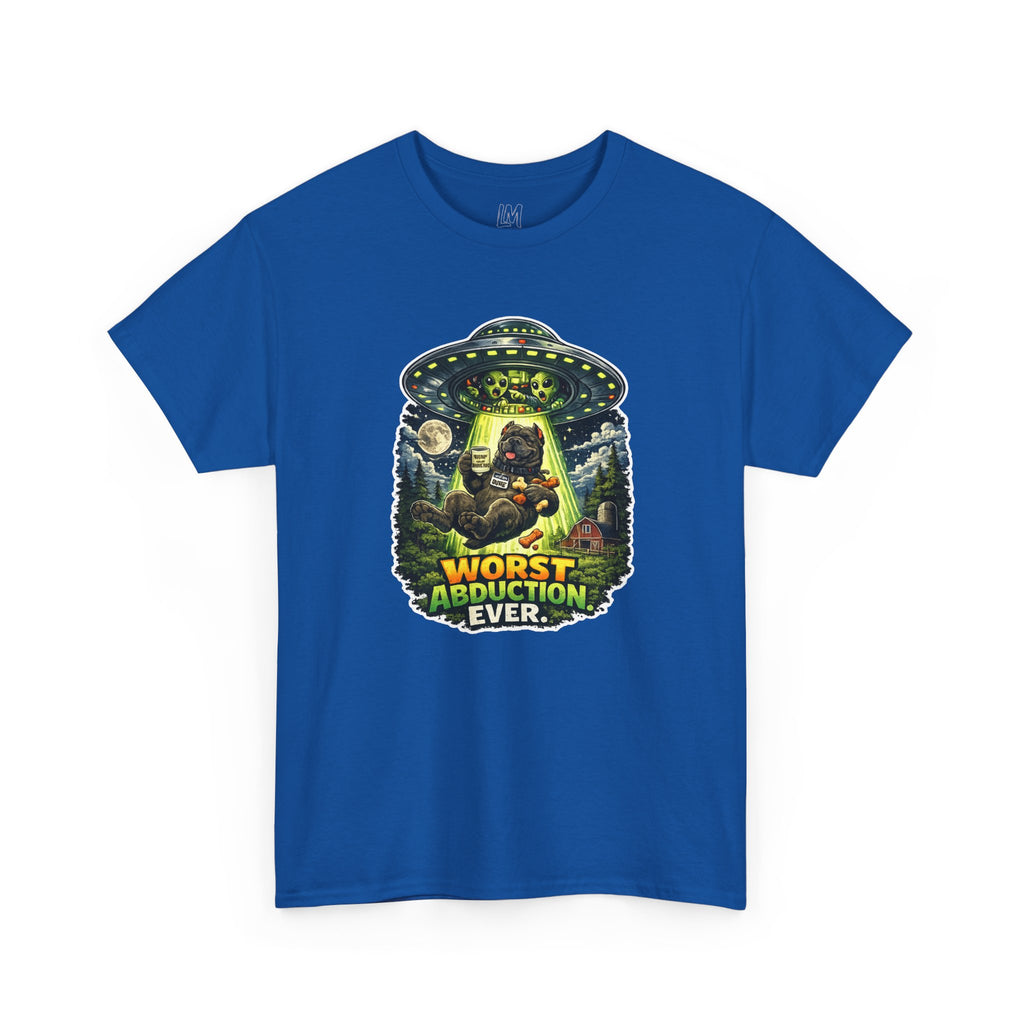 Worst Abduction Ever UFO Tee — Retro Alien Abduction Graphic T-Shirt