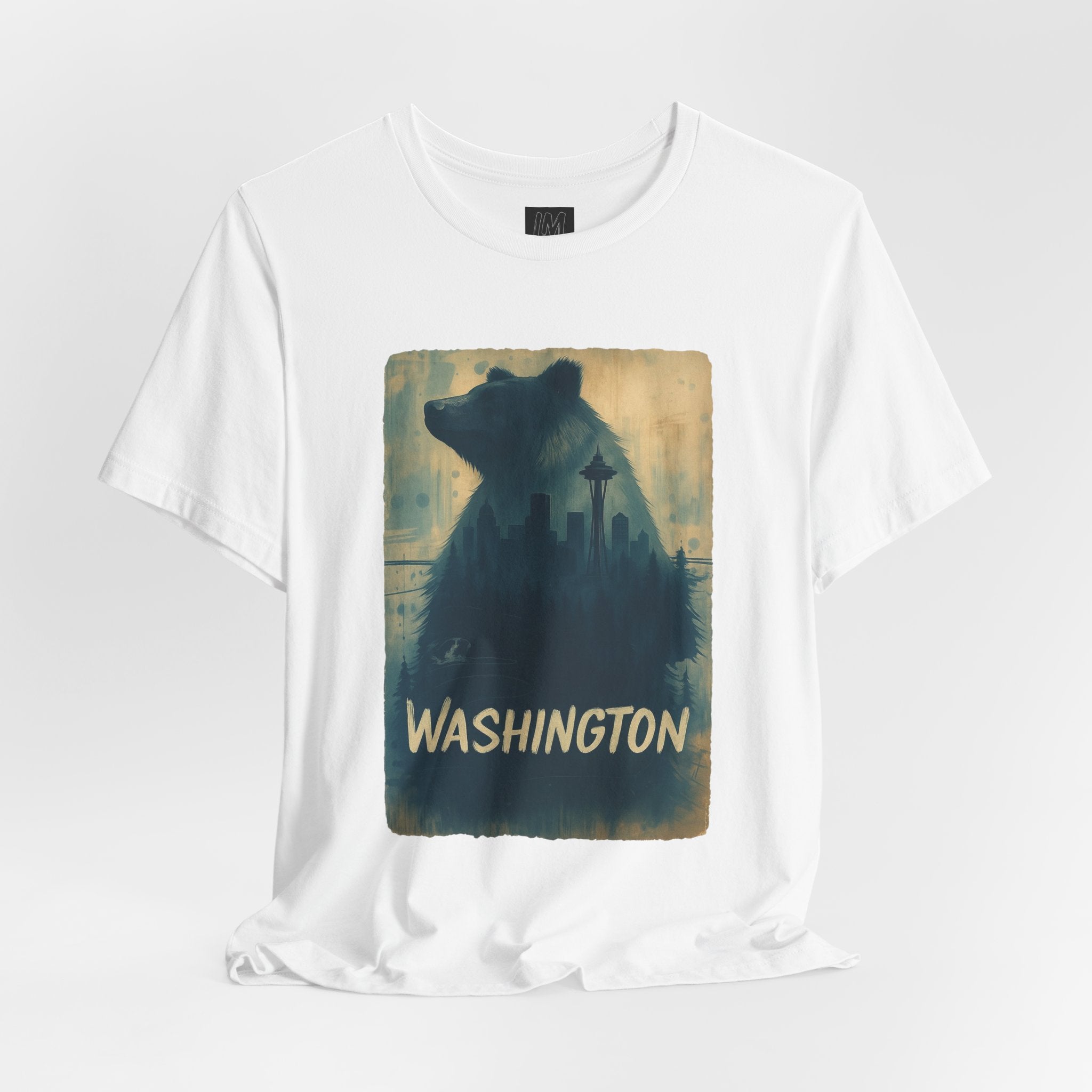 Washington skyline T-Shirt | Washington state design, city silhouette