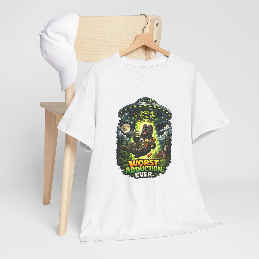 Worst Abduction Ever UFO Tee — Retro Alien Abduction Graphic T-Shirt