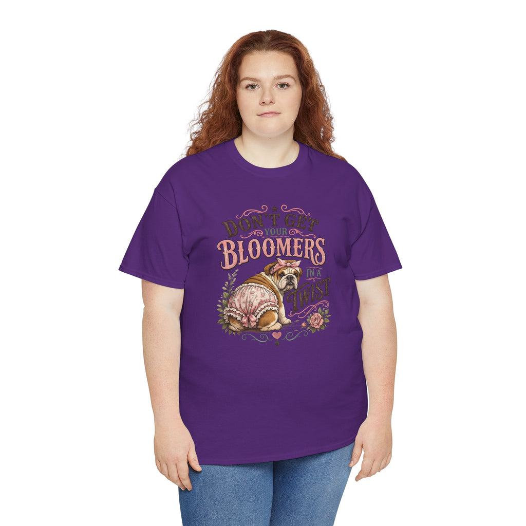 Don't Get Your Bloomers in a Twist T-Shirt - Cute Vintage Sloth Gardening Tee
