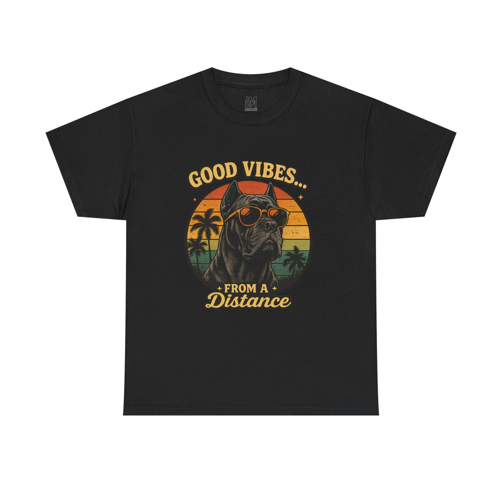 Good Vibes From a Distance Dog T-Shirt