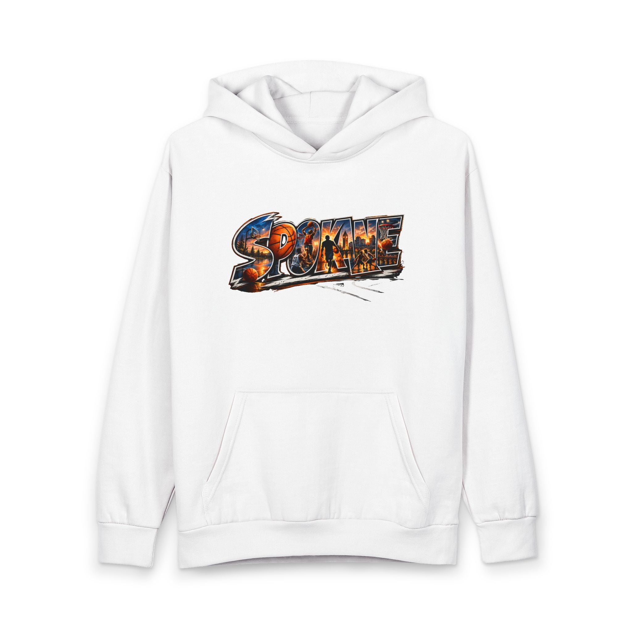 Spokane Basketball Hoodie — City Court Crew Pullover