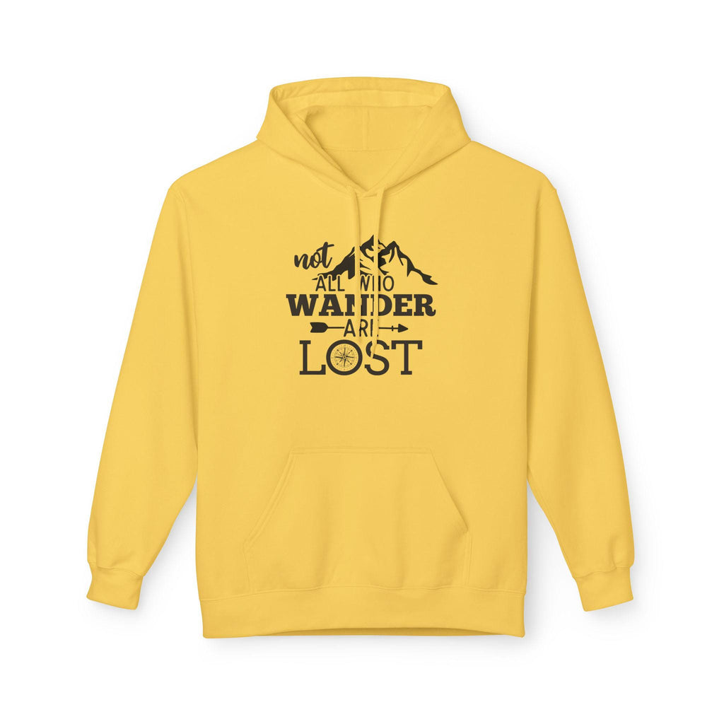 Adventure Awaits Hoodie, Not All Who Wander Are Lost Sweatshirt, Unisex Travel Apparel, Outdoor Exploration Gift, Cozy Layer for Adventurers